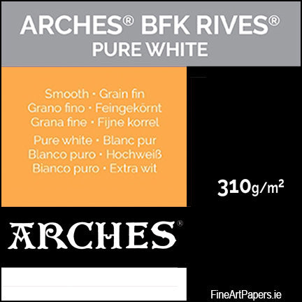 Canson Arches BFK Rives Pure White 310gsm