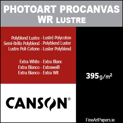 Canson PhotoArt Pro Lustre Canvas 395gsm