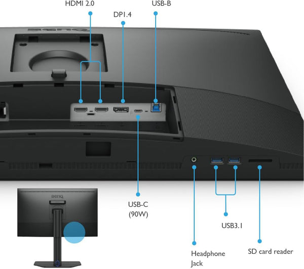 BenQ SW272U Pro 27in 4K UHD IPS Monitor