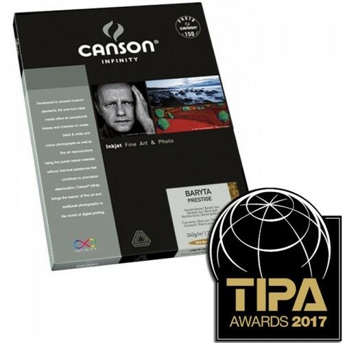 Canson Baryta Prestige II 340gsm **TIPA WINNER**