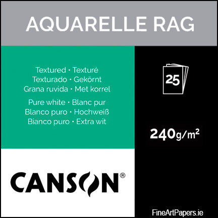 Canson Aquarelle Rag 240gsm