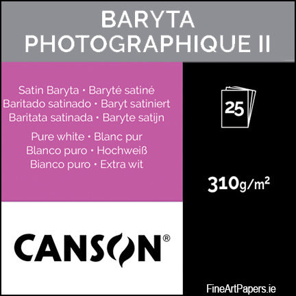 Canson Baryta Photographique II 310gsm