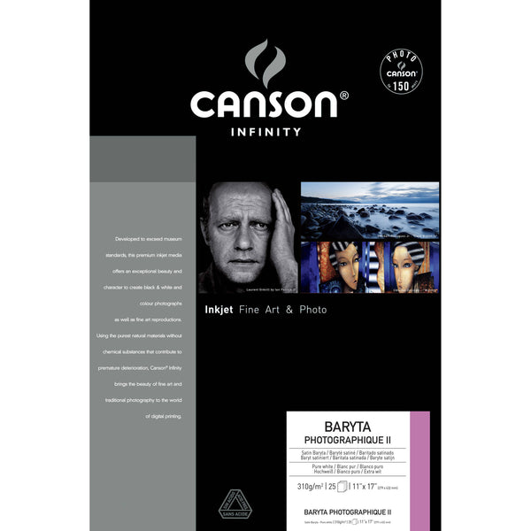 Canson Baryta Photographique II 310gsm