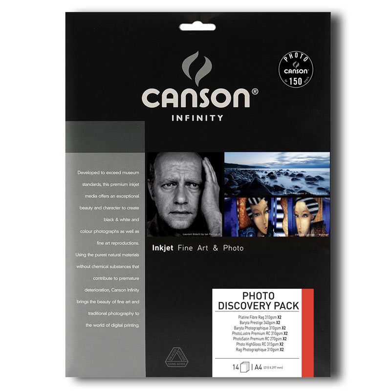 Canson Photo Discovery Pack. 14 Sheets