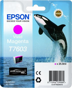 Epson Surecolor P600 Inks. 25.9ml Sizes