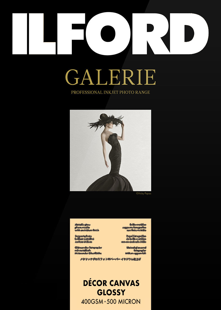 Ilford Galerie Décor Canvas Glossy 400gsm.