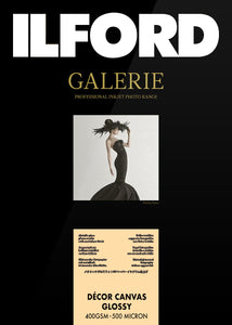 Ilford Galerie Décor Canvas Glossy 400gsm.