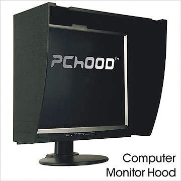 PCHood. Fits monitors from 15" to 26" (Some 27" )