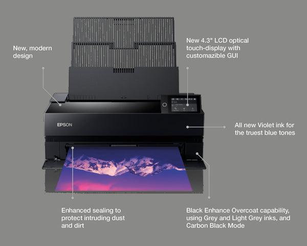 Epson Surecolor P700 Printer. A3+, 25ml inks
